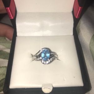 March birthstone ring